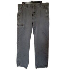 Weatherproof Straight Pants Mens Size 36x30 Gray Cotton Blend Chino Pant